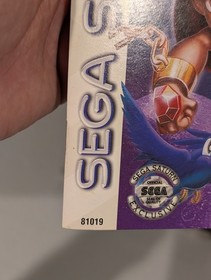 *No Game* Astal (Sega Saturn) Case/Artwork & Manual w/ Registration - Authentic