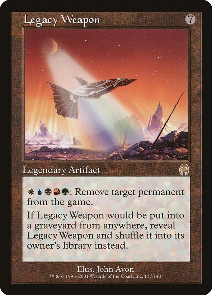 Legacy Weapon #137 (LP) Apocalypse (APC) MTG