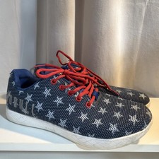 Nobull Flag Trainers Shoes SuperFabric Star No Bull Sneakers Men s Sz 9 Wmn 10.5