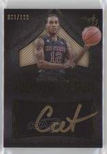 2016-17 Panini Black Gold Collegiate Auto 61/199 Anthony Barber #180 Auto 2r5