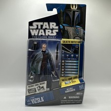 Star Wars The Clone Wars Pre Vizsla Action Figure CW08 Hasbro In Star Case