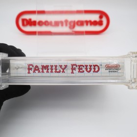 NES Nintendo FAMILY FEUD - T.V. GAME SHOW - WATA GRADED 9.2 B+! NEW & Sealed!