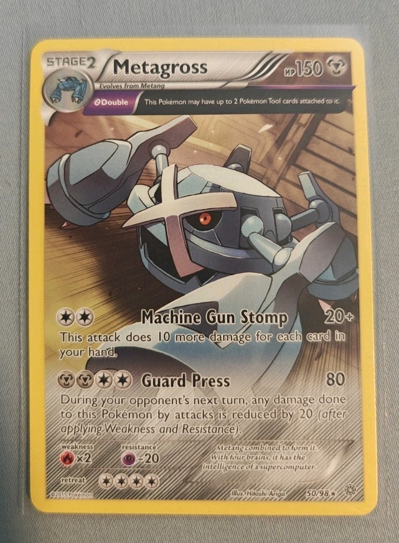 Pokemon TCG Metagross 50/98 XY - Ancient Origins Regular NM Card