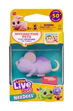 New Little Live Pets NeeDees Scampee Mouse Interactive 50+ Sounds & Reactions