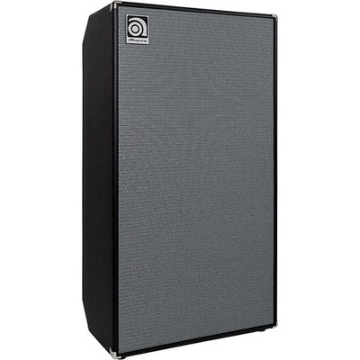 Ampeg Heritage SVT810AV 800W 8x10 Bass Speaker Cabinet Black and Silver