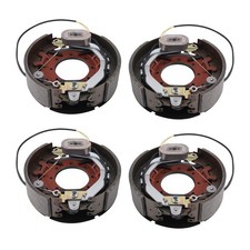 4pcs 12-14x 3-38 Electric Brake Assembly For 10k Trailer Axle 023-451-00