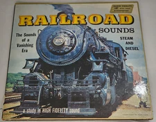 Railroad Sounds: The Sounds of a Vanishing Era Vinyl LP 1958 (AFSD 5843)