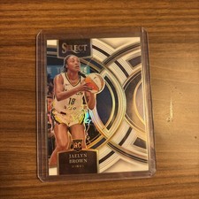 2024 Panini Select WNBA White #181 Jaelyn Brown WINGS /99