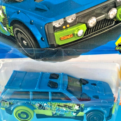 HOT WHEELS 2025 TRACK DWAGON BLUE 184/250 JBB81 WAGONS DWAYNE