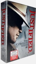 Justified The Complete Series Seasons 1-6  DVD,19-Discs Sealed Free Fast Ship