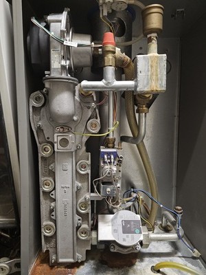 PARADIGMA Wärmetauscher Modula 7-21 KW Gebläse Gasarmatur Brenner Vollfunktionfä