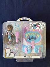 Disney ILY 4Ever Tote Teenies I Love Stitch Mini Doll Backpack Series 1 NIP