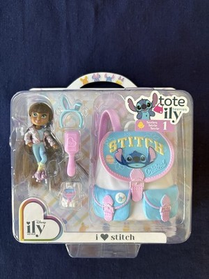 Disney ILY 4Ever Tote Teenies I Love Stitch Mini Doll & Backpack