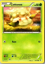Cottonee 14/149 Common Boundaries Crossed Lightly Played Pokemon Card TCG Single