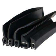 Rubber U Channel Edging Trim Seal Door Window Edge Protector Strip U-shape Winge