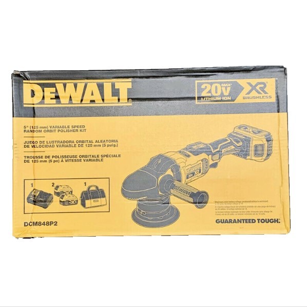 DEWALT DCM848P2 20V MAX XR 5-inch Cordless Brushless Random 
