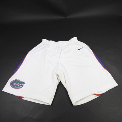  Florida Gators Nike Team Practice Shorts Men's White Used Multiple Sizes