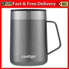 Contigo Streeterville Insulated Travel Coffee Mug Thermal Stainless Steel Handle