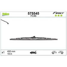 Scheibenwischer vorne rechts für Nissan Sunny 2 B12 N13 3 Y10 140Y | 822596