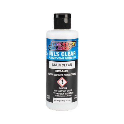 Createx UVLS Satin Clear Airbrush 16oz 480ml