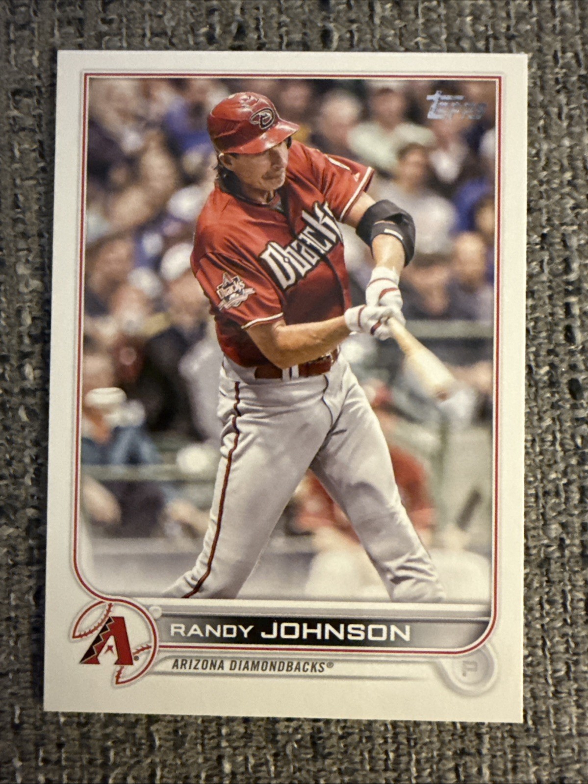2022 Topps Update RANDY JOHNSON Legend Variation SP #US134