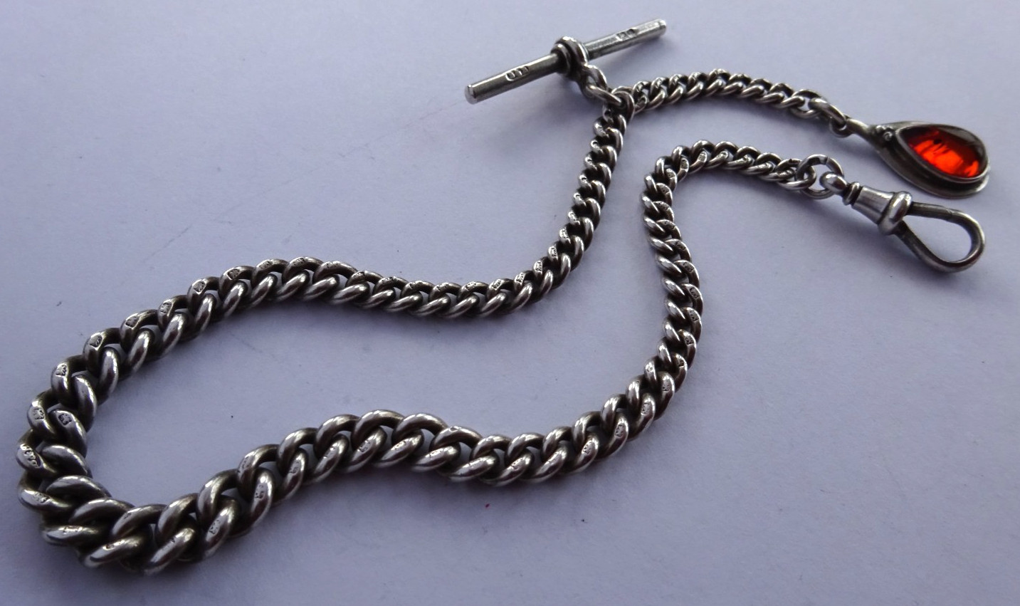 Antique all original solid silver pocket watch al… - image 4