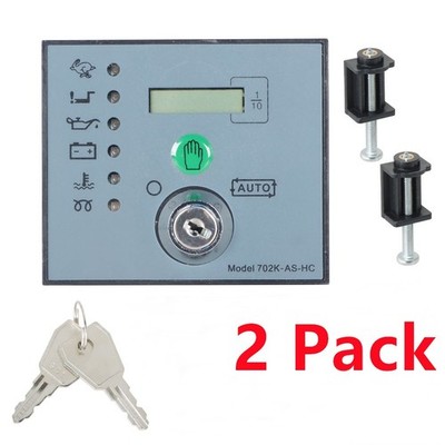 2 Pack Generator Controller Board Panel Auto Start For DSE702K-AS DSE702AS