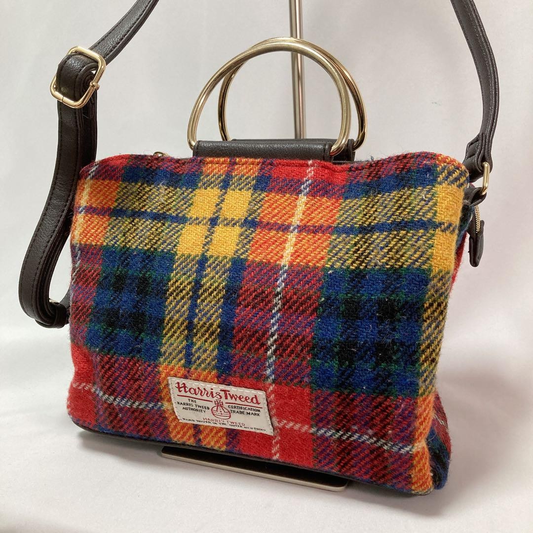 新品未使用 Harris Tweed × master piece　バックパック マスターピース Harris Tweed 青 リュック・バックパック masterpiece