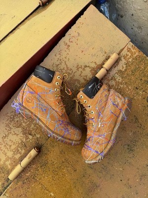 Custom Gallery Dept X Timberland Classic Leather Work Booth Size