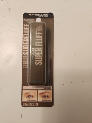 Maybelline Superfluff Volumizing Eyebrow Gel Mousse 255 Soft Brown, 0.17 fl oz
