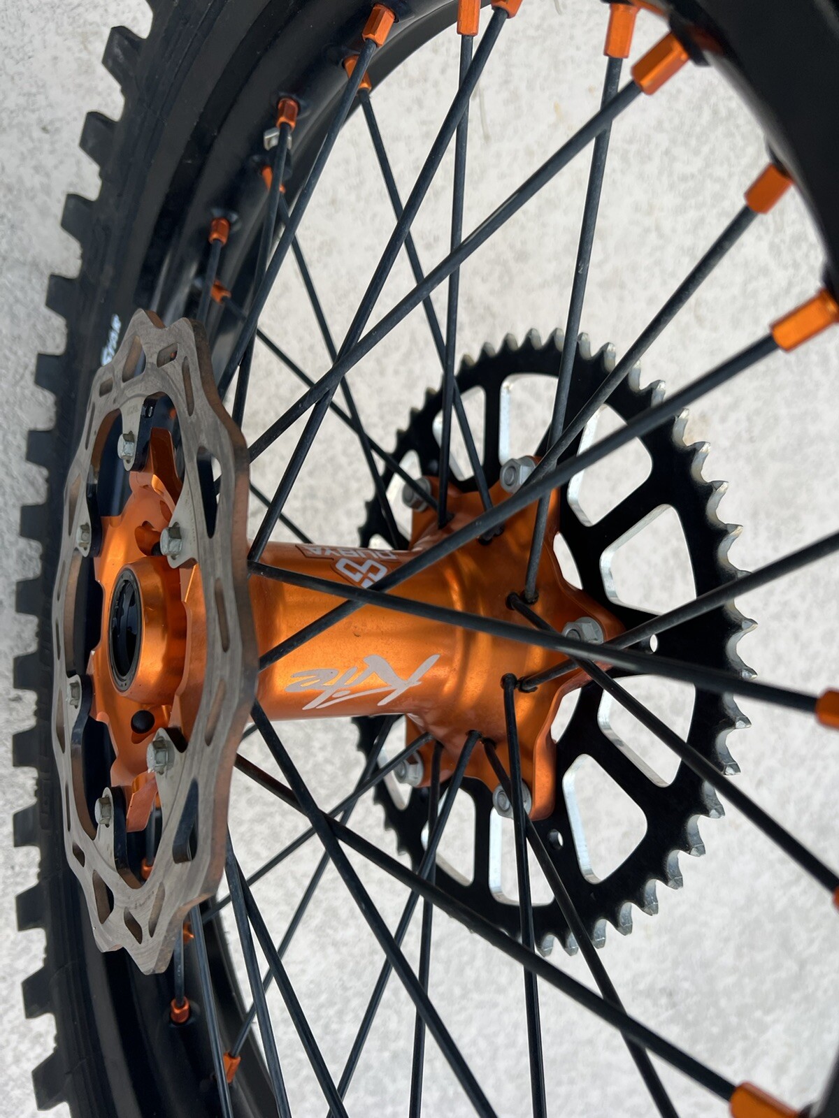 2022 KTM 125 SX Rear front set Wheel Kite Hub Rim dirt KTM 125450 SX