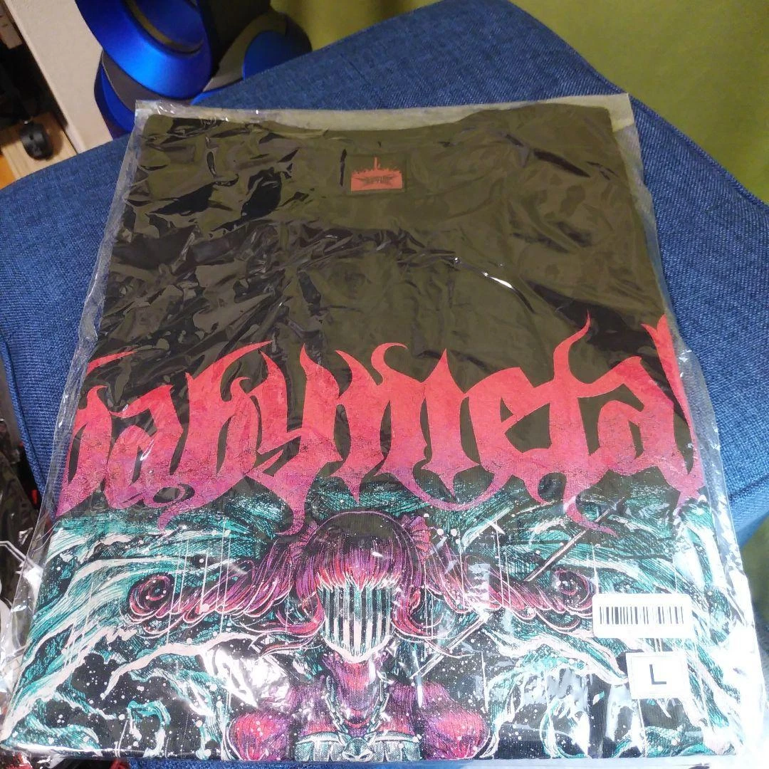 BABYMETAL I,D,Z Legend Z Memorial T-shirt size L Black From JP m01102