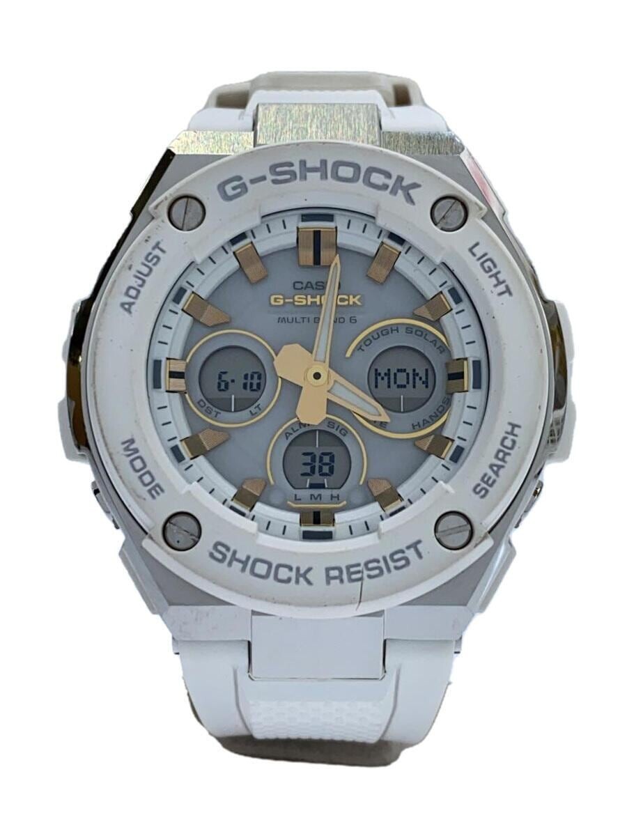 CASIO G-SHOCK GST-W300-7AJF White Resin Tough Solar Digital CASIO G-SHOCK GST-W300-7AJF White Resin Tough Solar Digital