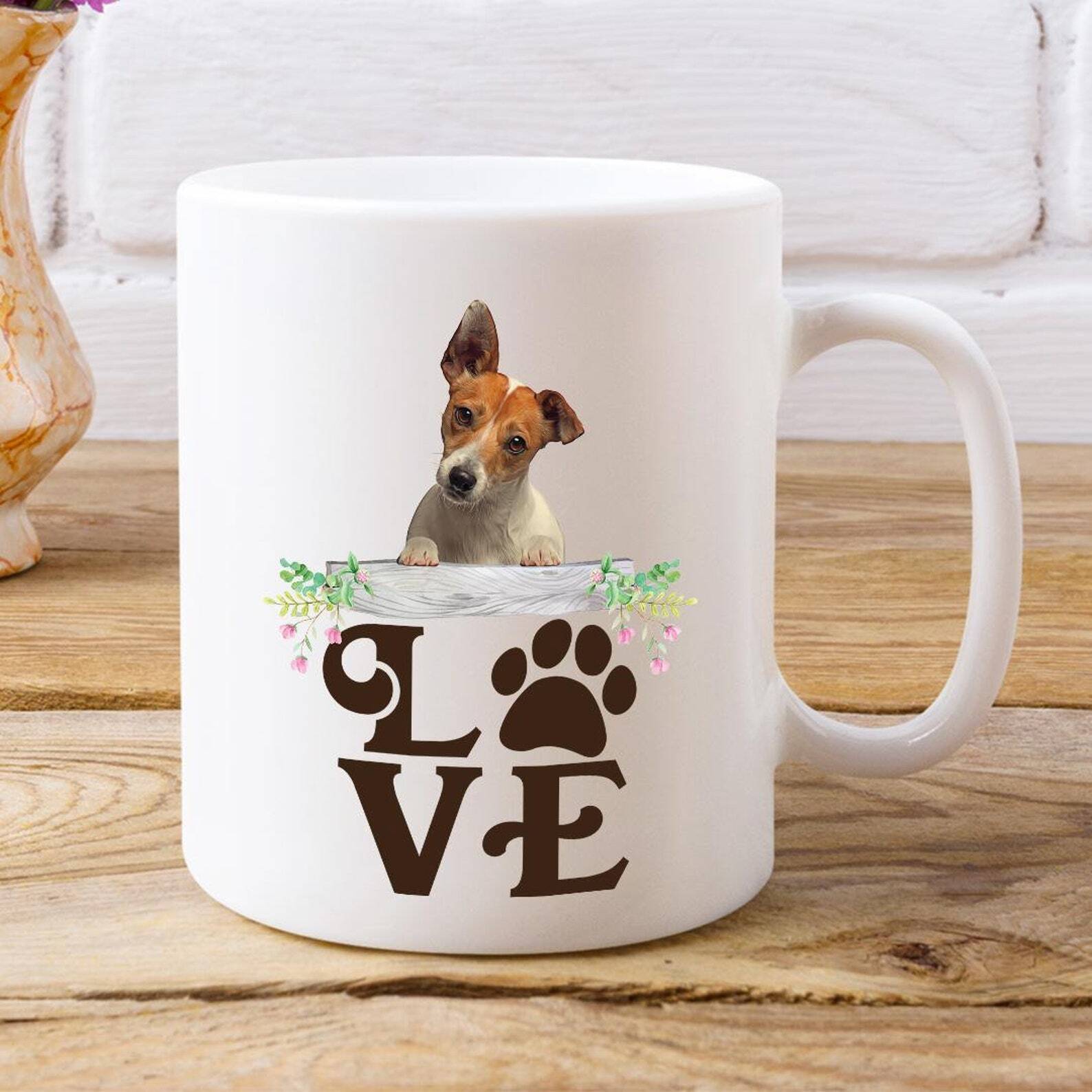 Jack Russell Terrier Coffee Mug for Dog Lovers and Owners  