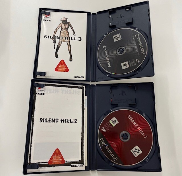 Konami Sony PS2 Play Station2 Silent Hill 2 3 software set From