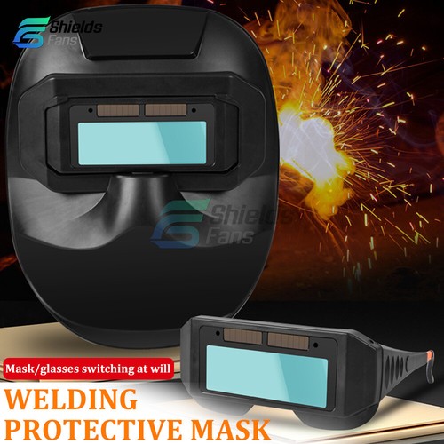 Solar Auto Darkening Photoelectric Welding Mask Welder Face Shield Half Helmet - Picture 3 of 16