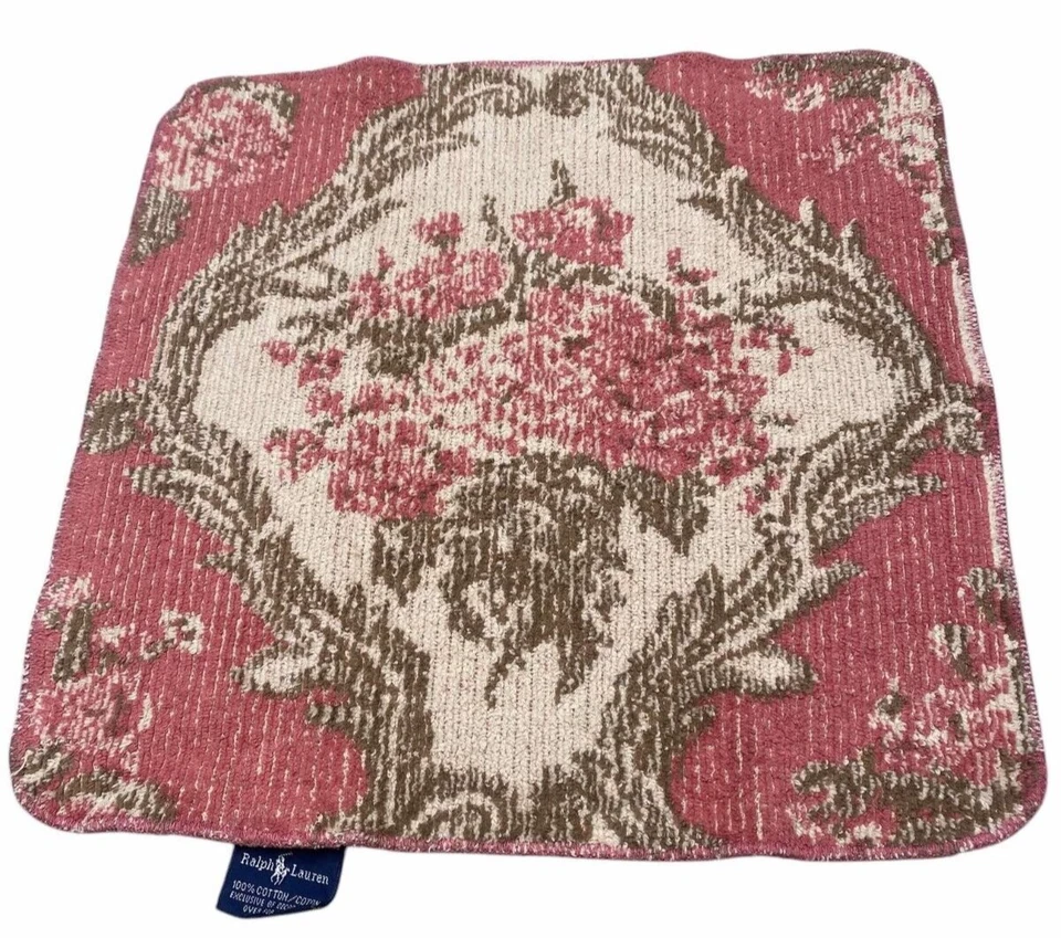 RARO!!! Juego de 10 toallas de baño vintage Ralph Lauren rosa floral Knightsbridge Foto 2 de 4