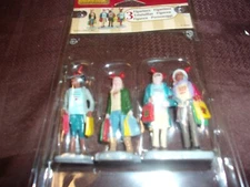 Lemax Girls Christmas Shopping Trip