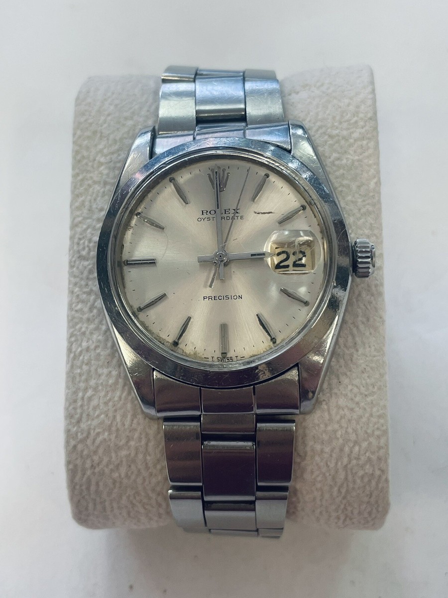 Rolex Oysterdate Precision 34mm Stainless Steel Bracelet Rolex Oysterdate Precision 34mm Stainless Steel Bracelet