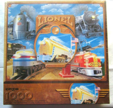 Springbok Lionel Electric Trains American Legend 1000 Piece Jigsaw Puzzle Sealed