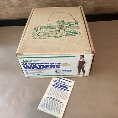 HODGMAN LAKESTREAM CHEST Waders Neoprene FISHING Waders, Size L