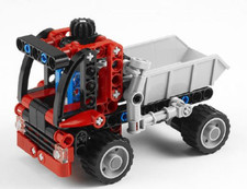 LEGO Sets: Technic: Modell: Aufbau: 8065-1 MINI CONTAINER TRUCK (2011) 100%