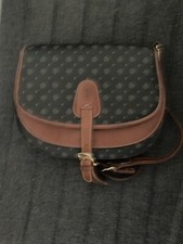POLLINI Italy • Tasche Handtasche * Braun * Magnetverschluss* Tapiro • Vintage
