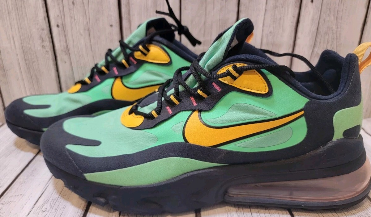 Nike Air Max 270 React Electro Green/Yellow Shoes AO4971 300  display picture 1