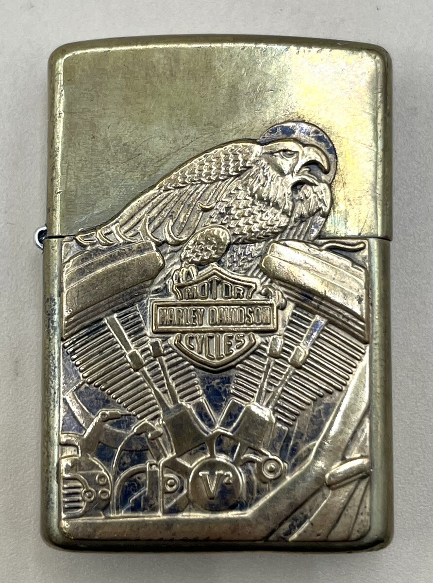 【廃盤 激レア zippo ハーレーダビットソン ヴィンテージ稀少品 レア！！ハーレーダビッドソン ZIPPO ジッポー ビンテージ 1996