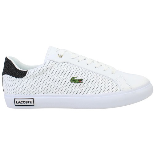 Lacoste PowerCourt 2.0 2231 Men's Trainers White & Grey/Black(UK 6-11) Brand New - Picture 7 of 10
