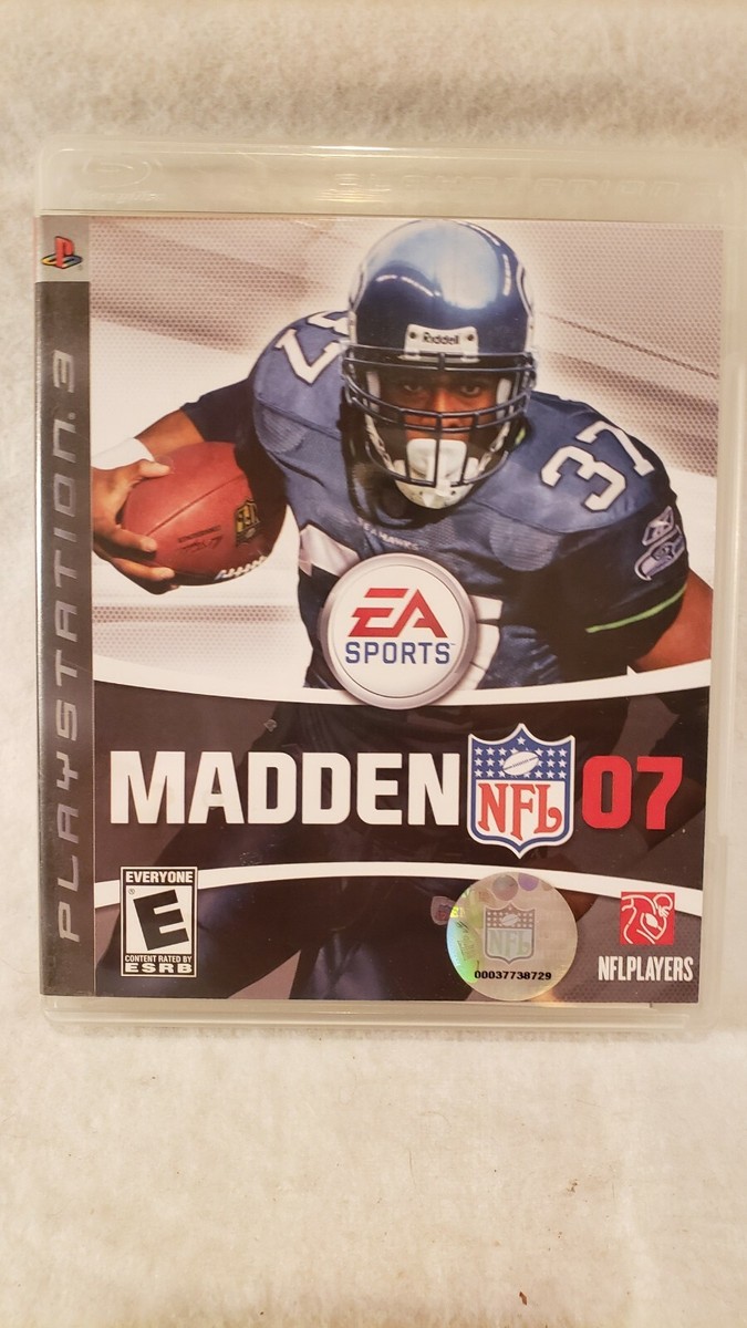 Madden NFL 07 PLAYSTATION 3 (PS3) Football Video Game with Manual