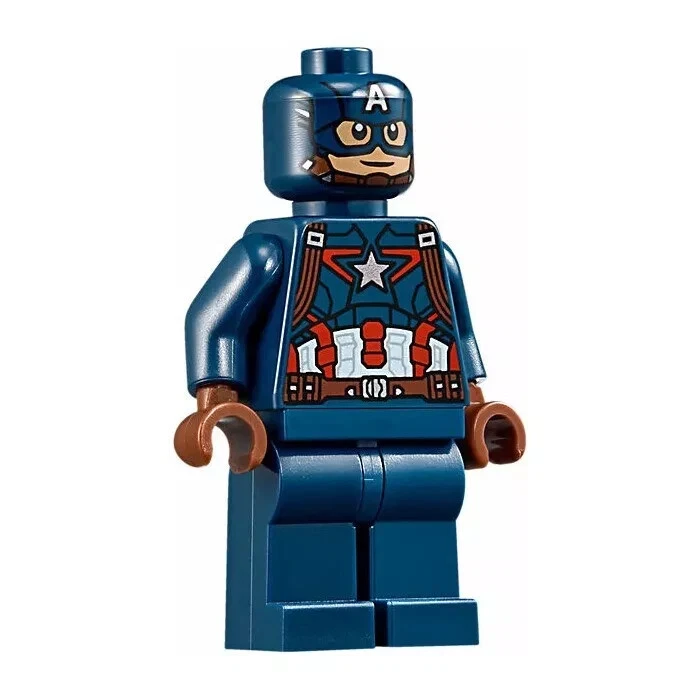 LEGO Capitán América Minifigura Marvel Super Heroes Shield 76051 76041 76032 Nuevo Foto 3 de 4