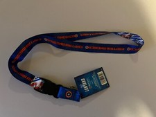 Marvel Captain America Reversible Lanyard Detachable Buckle 21" Length 1" Width