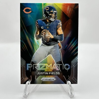 2023 Panini Prizm Football JUSTIN FIELDS #3 Prizmatic - 49ers / Steelers